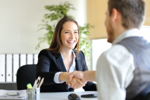 HR Handshaking After Selecting Right Concierge Partner