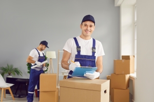 Smiling Move-Ins Lead Making List of Items